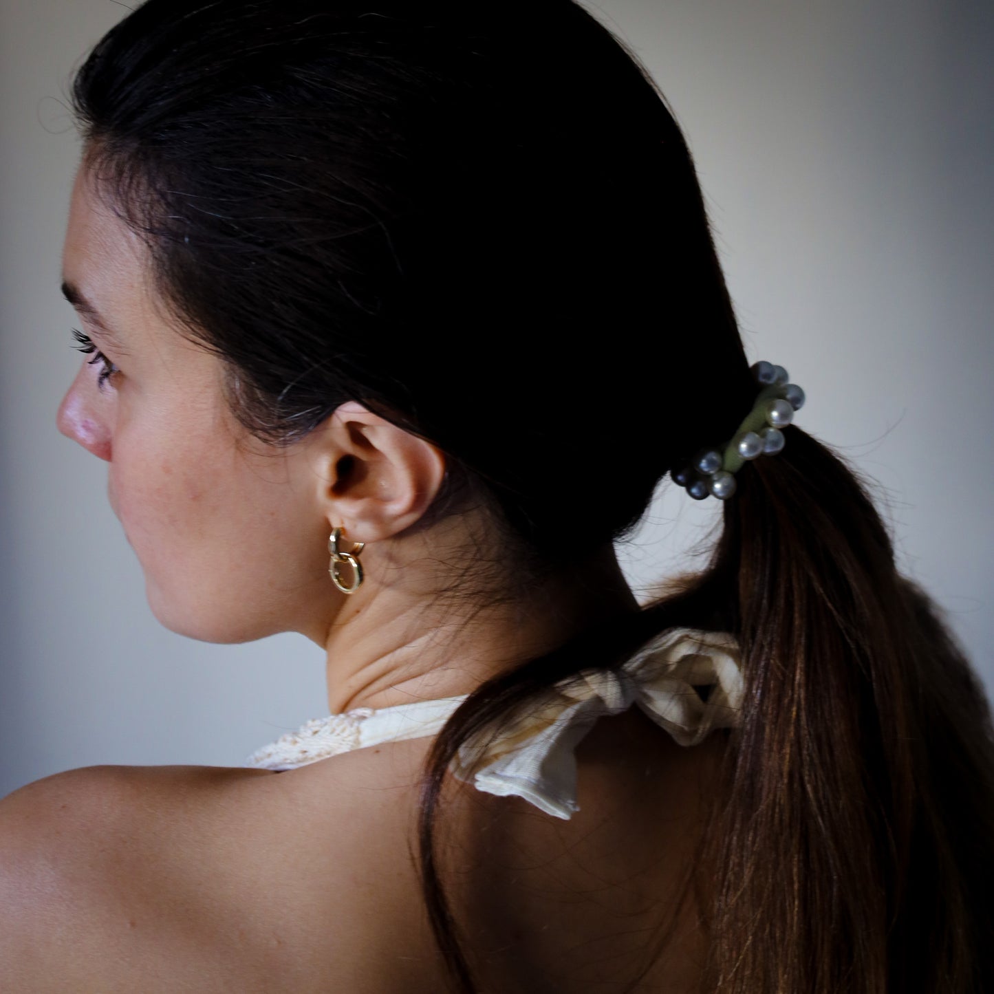 Coastal Collection Pearl Hair Tie Complete 8 Pack