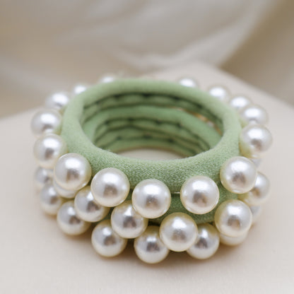 Eucalyptus Pearl Hair Tie