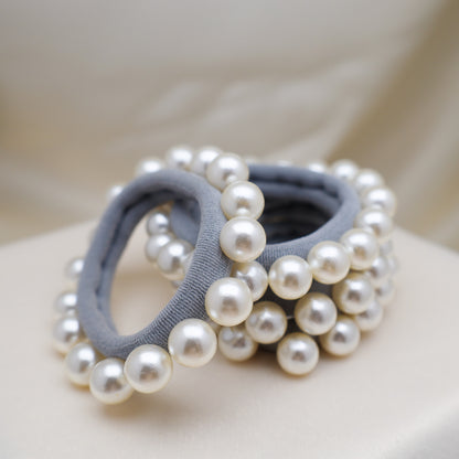 Storm Blue Pearl Hair Tie